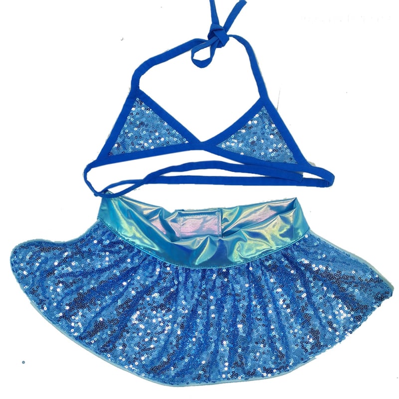 Flitteres állat bikini fürdőruha, kutyáknak és macskáknak, poliészter, Zhejiang-eredetű