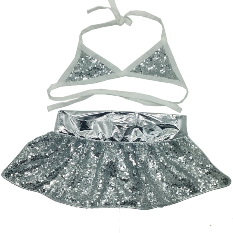 Flitteres állat bikini fürdőruha, kutyáknak és macskáknak, poliészter, Zhejiang-eredetű