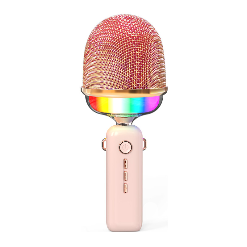 Sistem karaoke Bluetooth cu microfon încorporat – All-in-One, 5W, Bluetooth 5.0, 20Hz-20kHz, baterie 1200–2000mAh, autonomie 3–6h