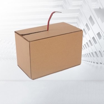 Cutie pliabilă din carton ondulat, 3 straturi, 250 g/m², rezistentă la presiune și la cădere