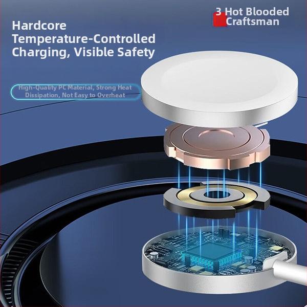 Καλώδιο ασύρματης μαγνητικής φόρτισης για Apple Watch με PD, SX03 – Hot-Blooded Craftsman, για ολόκληρη τη σειρά Watch45678S9