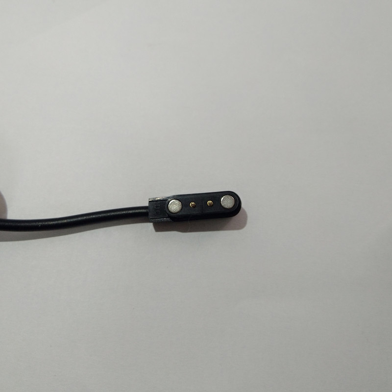 Magnetski USB kabel za punjenje za pametni sat/narukvicu, razmak 2-pinski 4,0 mm, kompatibilan s modelima China Mobile C1, Fumei Tong, Guardian Star, CYW4, G5