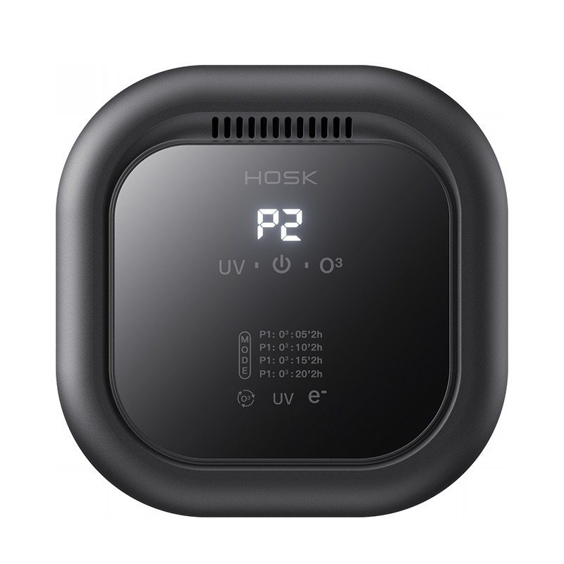 Purificator de aer pentru casă cu ioni negativi, UV și ozon, 50 m³/h, montat pe perete