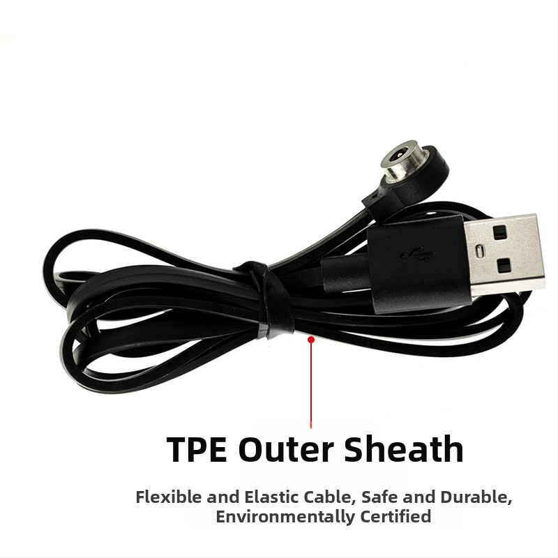 Magnetski USB/Pogopin kabel za stolnu lampu — zlatni pin, reverzibilna magnetska data veza, USB/Pogopin sučelje