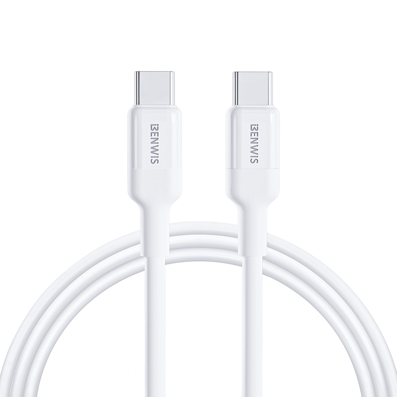 Benwis cablu USB-C de date cu încărcare PD (Model CP-SFC, USB-C la USB-C / USB-C la USB-A) pentru telefoane, tablete și laptopuri — 30W–140W