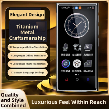 Prijenosni globalni pametni prevoditelj s offline prijevodom – Android, Bluetooth, Wi‑Fi, dodirni zaslon, model Q09