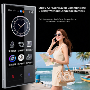 Prijenosni globalni pametni prevoditelj s offline prijevodom – Android, Bluetooth, Wi‑Fi, dodirni zaslon, model Q09