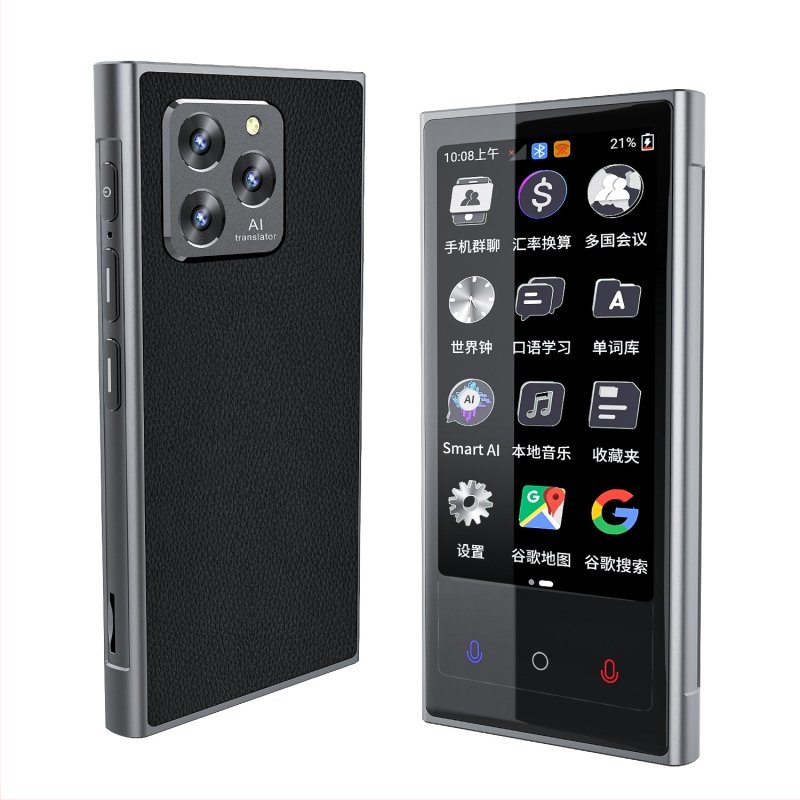 Prijenosni globalni pametni prevoditelj s offline prijevodom – Android, Bluetooth, Wi‑Fi, dodirni zaslon, model Q09