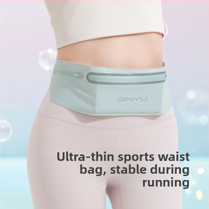 Спортна поясна чанта за телефон - дишаща, водоустойчива, ултралека; унисекс, за спортове на открито