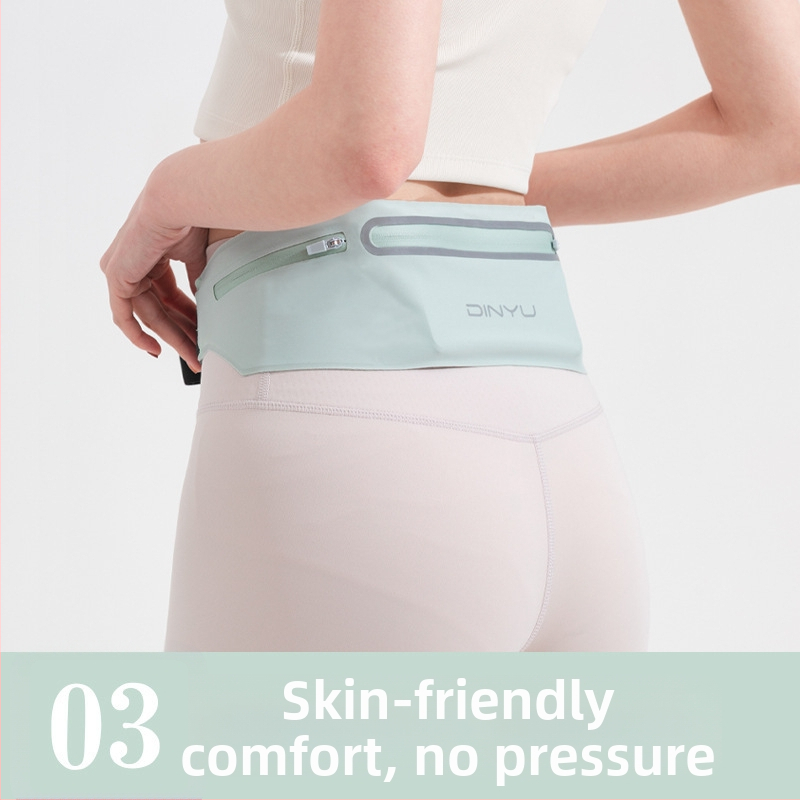 Спортна поясна чанта за телефон - дишаща, водоустойчива, ултралека; унисекс, за спортове на открито