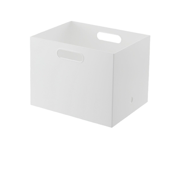 Κουτί αποθήκευσης σε ιαπωνικό στιλ, με καπάκι και ρόδες, για κάτω από το γραφείο, χωρητικότητας 15 L, από PS πλαστικό.