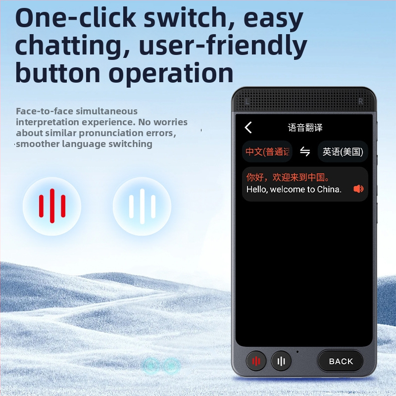 D21 prevoditelj — Android 8.1, Bluetooth, zaslon osjetljiv na dodir s tipkama, ABS kućište, 100 g