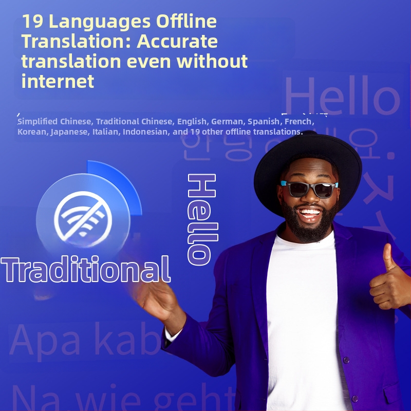 D21 prevoditelj — Android 8.1, Bluetooth, zaslon osjetljiv na dodir s tipkama, ABS kućište, 100 g