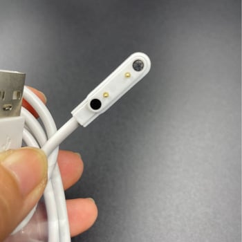 Nothing cablu magnetic de încărcare cu 2 pini pentru pahar de suc și ceas inteligent – 60 cm, magnet puternic N52, distanța pini 7,62 mm