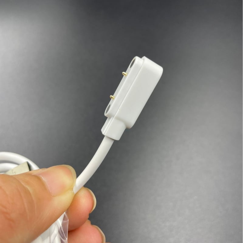 Nothing cablu magnetic de încărcare cu 2 pini pentru pahar de suc și ceas inteligent – 60 cm, magnet puternic N52, distanța pini 7,62 mm