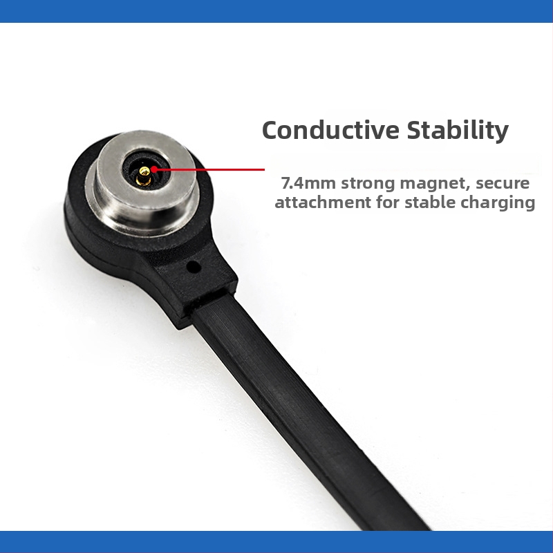 Xinlianxin USB magnetski kabel za punjenje s obostrannim konektorima, N52 magnet, prilagodljiva duljina, za pametnu kuću i nosive uređaje