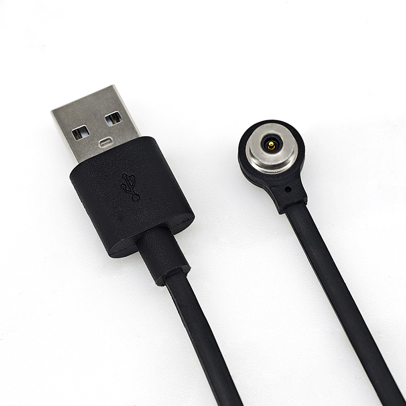 Xinlianxin USB magnetski kabel za punjenje s obostrannim konektorima, N52 magnet, prilagodljiva duljina, za pametnu kuću i nosive uređaje