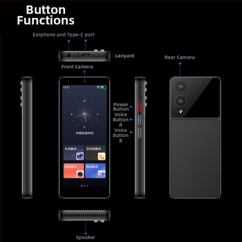 S20Pro prevoditelj – WIFI uređaj s Androidom, GPT AI asistent, bežični domet 3 m