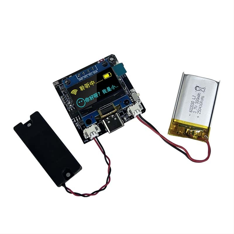 Kit robot AI de dialog cu placă de dezvoltare ESP32-C3, model vocal pentru prognoza vremii și rază wireless de 10 m