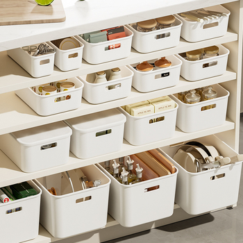 Κουτί αποθήκευσης γραφείου με συρτάρι, 20–30 L χωρητικότητα, PP πλαστικό, ανθεκτικό στη σκόνη, φορητό με το χέρι