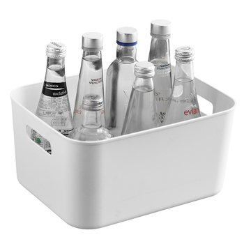 Κουτί αποθήκευσης γραφείου με συρτάρι, 20–30 L χωρητικότητα, PP πλαστικό, ανθεκτικό στη σκόνη, φορητό με το χέρι