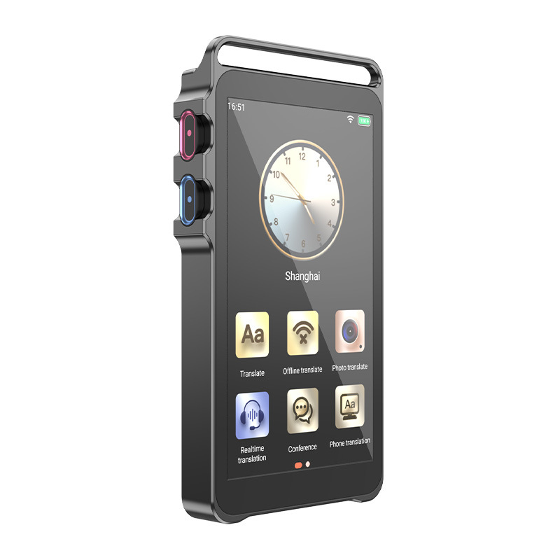 Dispozitiv de traducere AI Z27 — traducător vocal offline, suport multilingv, traducere de valută și de fotografii, înregistrare, pentru birou și călătorii