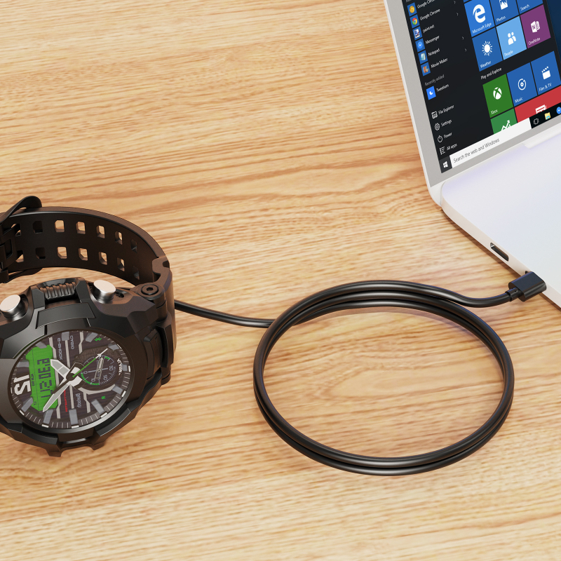 Καλώδιο φόρτισης/δεδομένων για ρολόι με USB, συμβατό με Gao Chi Pace 2, COROS APEXpro, APEX42, VERTIX – μάρκα CZXE