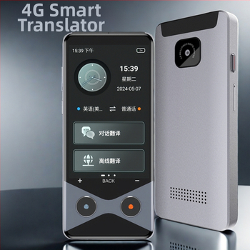 V9000 nyelvi fordító offline fordítással, fényképes fordítással, 4G-kapcsolattal, alumínium ötvözetű ház