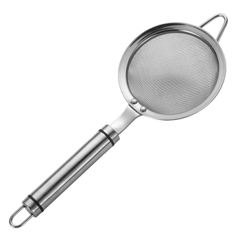 Gealss Filtru din oțel inoxidabil 304, cu plasă fină pentru lapte de soia, rezistent la căldură
