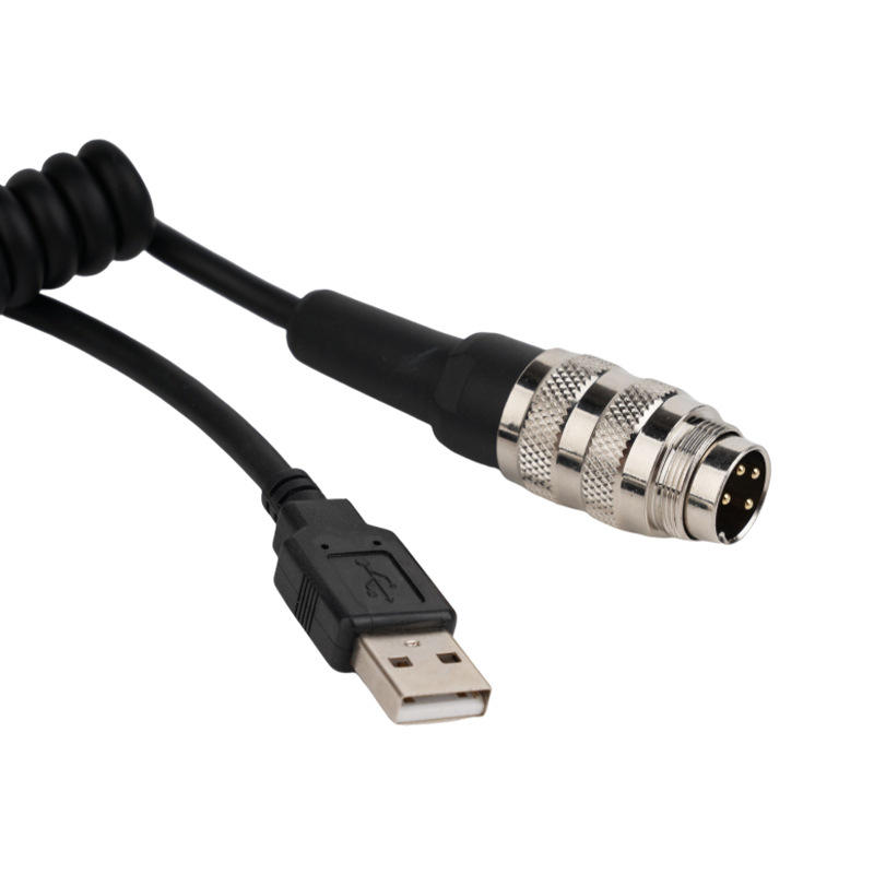 Longtaki aviacijski kabel za univerzalne uređaje | opružni metalni priključak | ovlaštena privatna marka