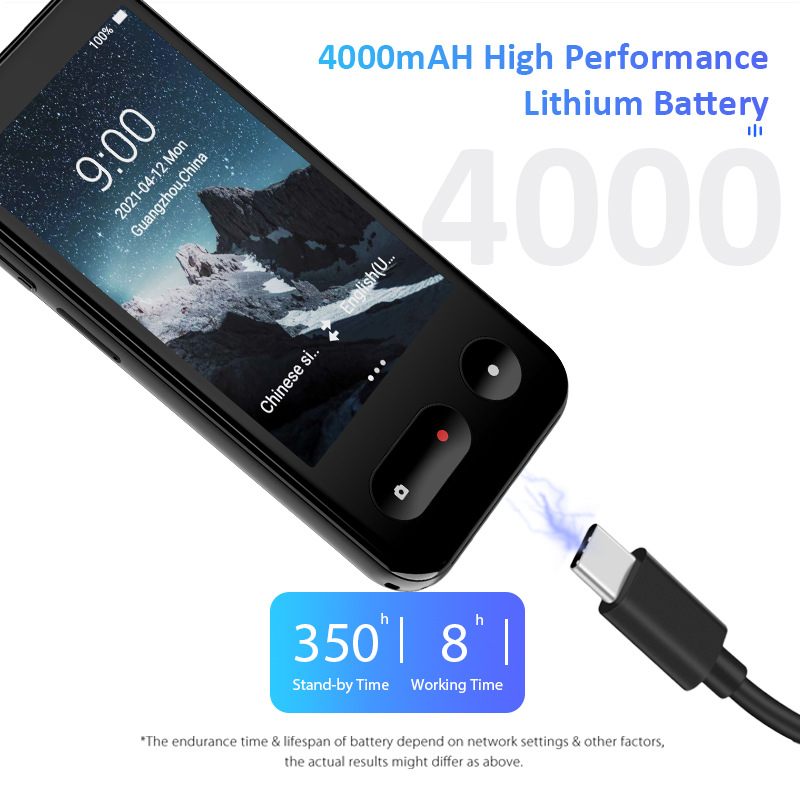 Μηχανή Μετάφρασης T7 — Android OS, Bluetooth, εμβέλεια 10 μ., Μετάφραση Φωτογραφίας και Καταγραφή