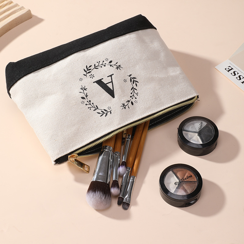 Pénztárca vászonból, virágmintás, városi minimalizmus, uniszex, háztartási tárolás