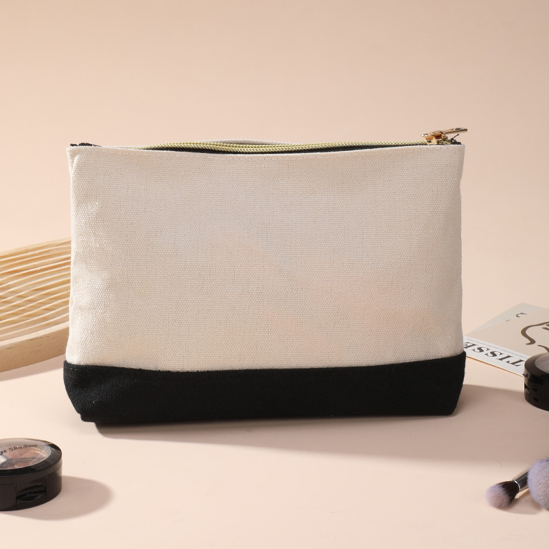 Pénztárca vászonból, virágmintás, városi minimalizmus, uniszex, háztartási tárolás