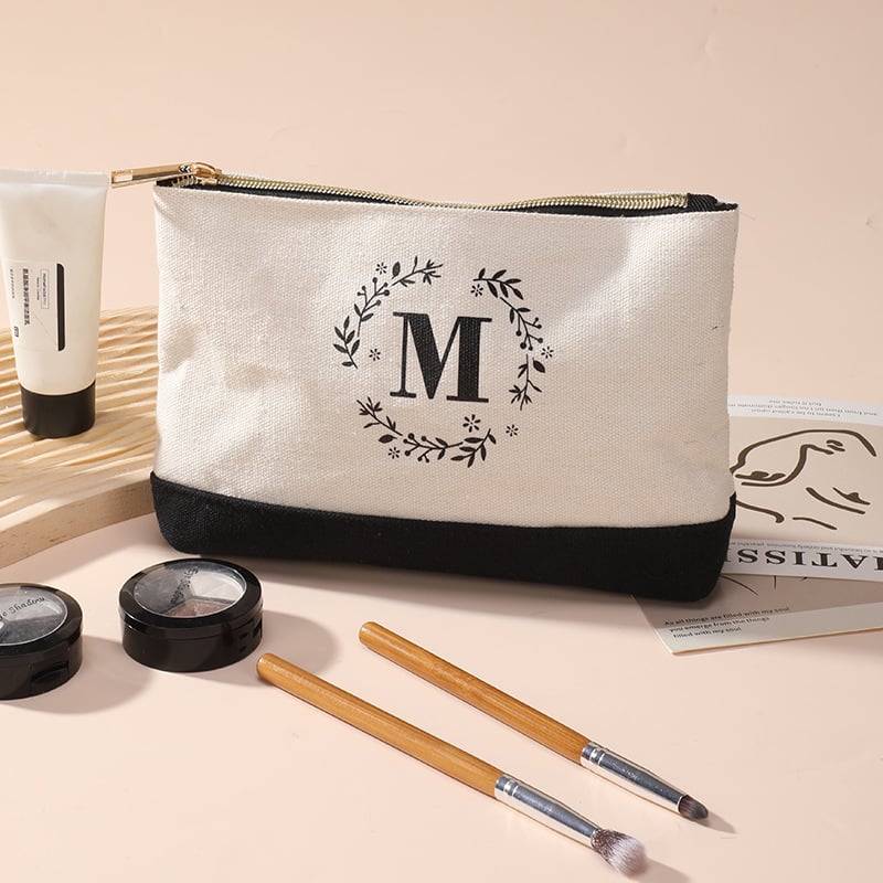 Pénztárca vászonból, virágmintás, városi minimalizmus, uniszex, háztartási tárolás