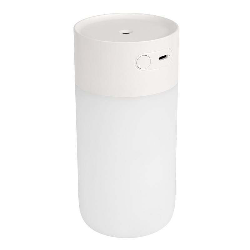 Umidificator USB cu Lumină de Noapte pentru Desktop, 1 Ieșire Ceață, Rezervor sub 0,5 L, 5W, Funcționare Silențioasă (<36 dB), ABS