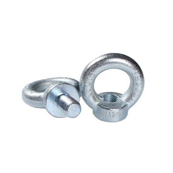 Разширен галванизиран болт с око за повдигане, въглеродна стомана GB825, клас 4.8