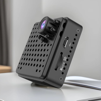 Cameră W18 Smart HD Wireless pentru securitate casă, monitorizare la distanță 1080p, stocare TF Card, înregistrare video și fotografii, autonomie baterie 3-5 ore