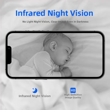 X1 Cameră — Monitorizare WiFi la Distanță, Securitate Wireless pentru Interior/Exterior; 1–5 MP, Stocare TF Card, Înregistrare video, Captură foto, Durata de Viață a Bateriei 1–3 ore