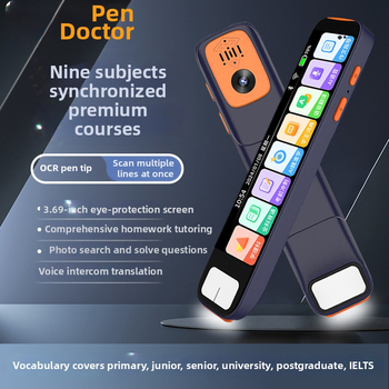 Dr. pen 985 Pix de citire cu translator și dicționar – pix de scanare, 5V, baterie Li‑ion reîncărcabilă, repetare vocală