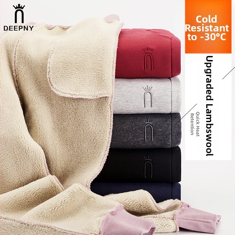 Női casual pamut nadrág fleece bevonattal – laza szabás, középmagas derék, téli meleg, 70-80% pamut tartalom