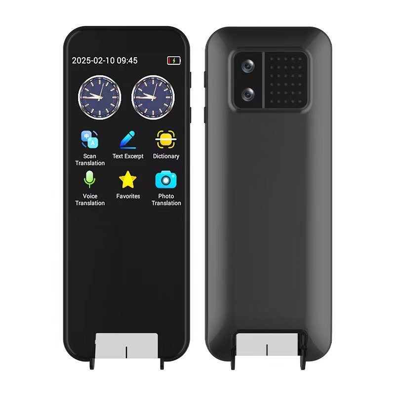 Pix traducător 2 în 1 cu traducere vocală offline (Model A31S, Baterie Li-ion reîncărcabilă, Dimensiuni 15×4×3 cm, Greutate 145 g)