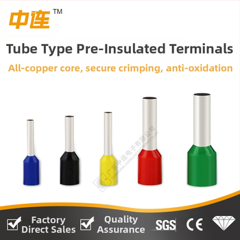 Zhonglian E-tube predizolirani terminal, hladno presovanje priključak, cijevni tip igličasti priključak