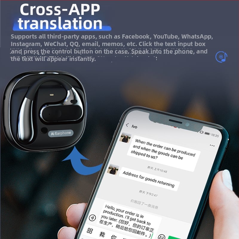 AI fordító fülhallgató videóhívásokhoz: valós idejű fordítás, alkalmazásközi kompatibilitás, szimultán tolmácsolás és átírás
