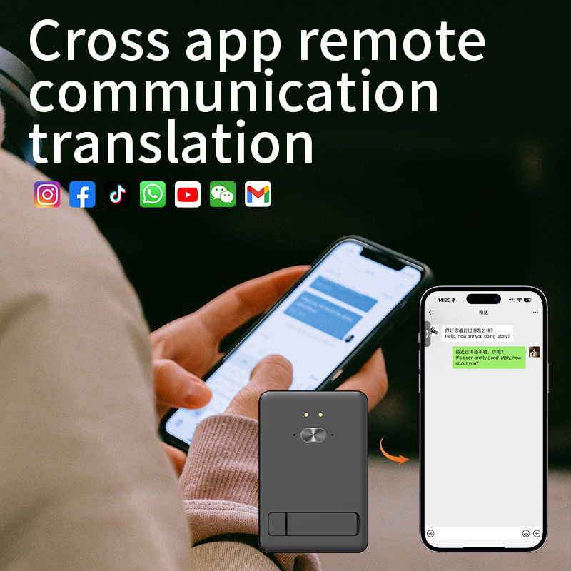 AI glasovni prevoditelj — prevoditelj za video pozive, prijevod među aplikacijama, offline razgovor, Bluetooth klip