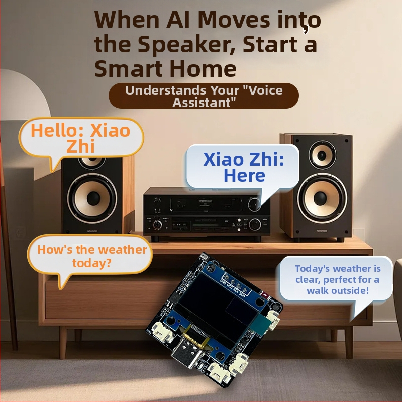 AI chat-bot s ESP32-C3, WiFi model — bez operativnog sustava; Bluetooth nije podržan; bežični domet 10 m; PCB ploča