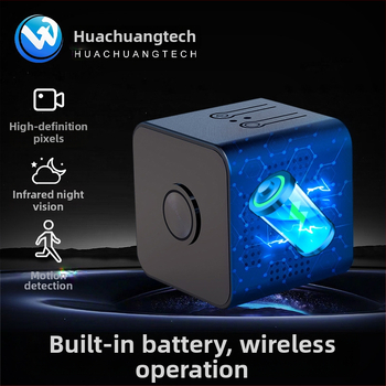 X1 Cameră 1080P cu Wi-Fi, cameră cub mic cu stocare pe card TF, fără ecran LCD, baterie de aproximativ 180 de minute, înregistrare video și fotografiere