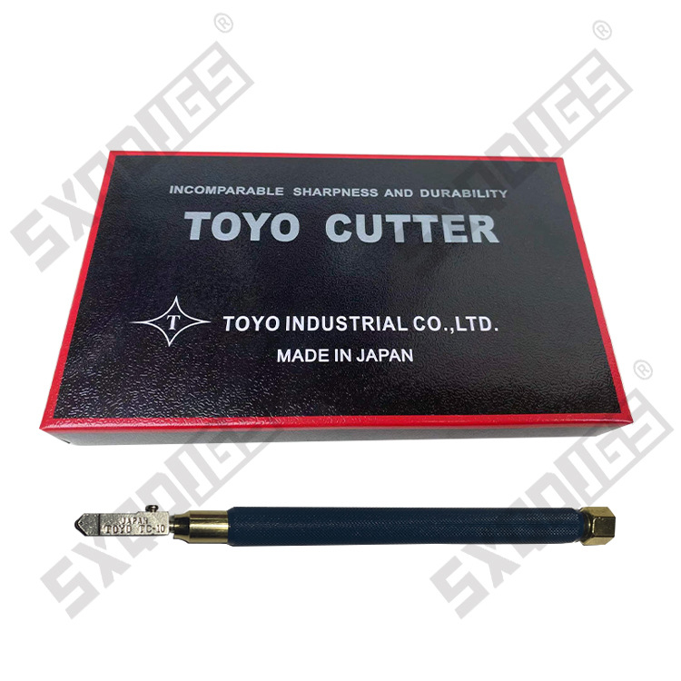 Κόπτης γυαλιού με κύλινδρο, κόπτης για κεραμικές πλάκες και πολυλειτουργικός διαμαντοκόπτης — Μοντέλο TC-10, Μάρκα SXQDJGS, για βαθιά επεξεργασία γυαλιού, Διαδικασία ηλεκτροπλατίωσης