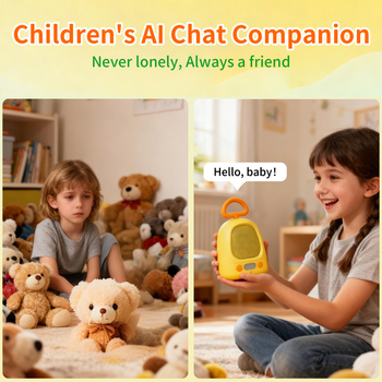 AI társas játék, kacsa alakú, csevegés és érzelmi gondoskodás funkcióval, márka Aiyato, modell Xhy1