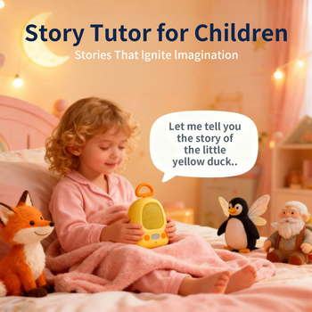 AI társas játék, kacsa alakú, csevegés és érzelmi gondoskodás funkcióval, márka Aiyato, modell Xhy1