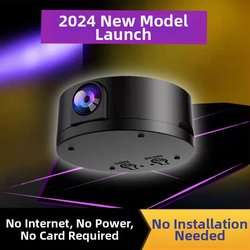 Pametna sigurnosna kamera 1080p, noćni vid, Wi‑Fi, 3,6 mm objektiv, domet 10–30 m
